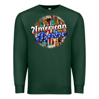 Sports Green american babe Premium Sweatshirt - JahusDesignShop