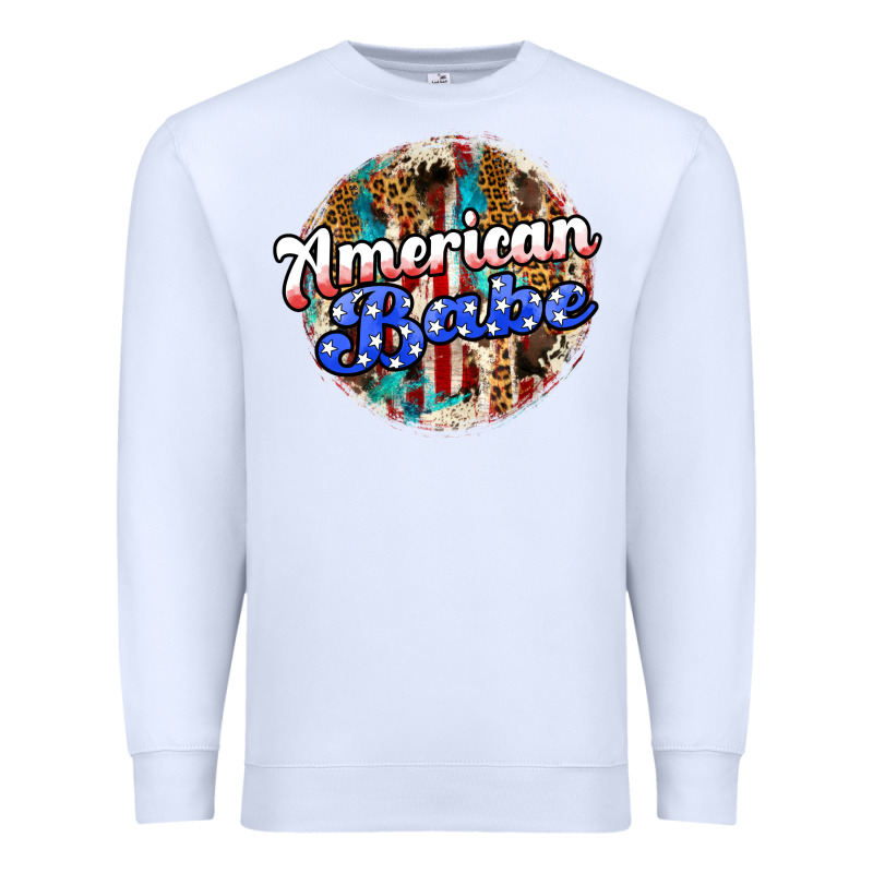 American Babe Premium Sweatshirt by JahusDesignShop | Teevron