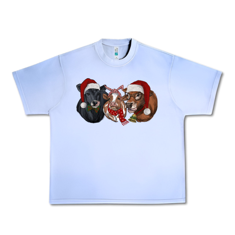 Christmas Cows Urban Heavy Tee by RanaPortraitStore | Teevron