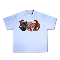 Grape Ice Christmas Cows Urban Heavy Tee - RanaPortraitStore