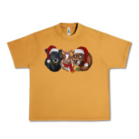 Peanut Butter Christmas Cows Urban Heavy Tee - RanaPortraitStore