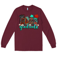 Burgundy 2023 graduate Long Sleeve Tee - Zillion Design Studio