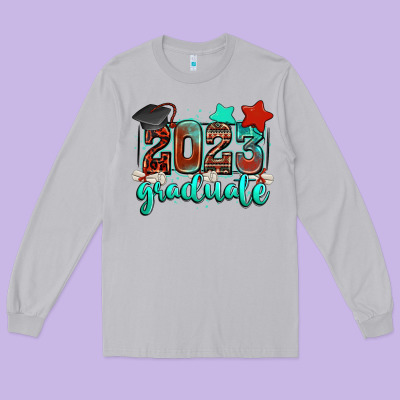 2023 Graduate Long Sleeve Tee Designed By Zillion Design Studio