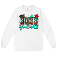 White 2023 graduate Long Sleeve Tee - Zillion Design Studio