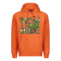 Carrot mardi gras dude alligator Premium Hoodie - MaliasSmallBusiness