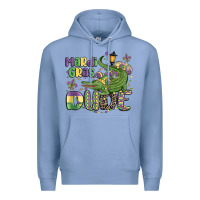 Colony Blue mardi gras dude alligator Premium Hoodie - MaliasSmallBusiness