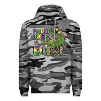 Slate Camo mardi gras dude alligator Premium Hoodie - MaliasSmallBusiness