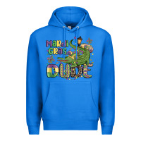 True Royal mardi gras dude alligator Premium Hoodie - MaliasSmallBusiness