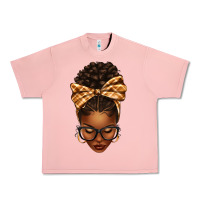 Salmon plaid bandana afro woman Urban Heavy Tee - texasbilliewilder