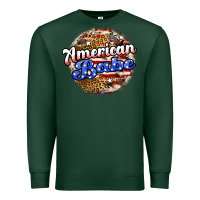 Sports Green american babe Premium Sweatshirt - JahusDesignShop