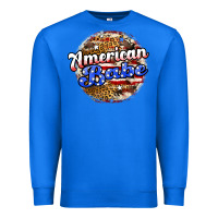True Royal american babe Premium Sweatshirt - JahusDesignShop