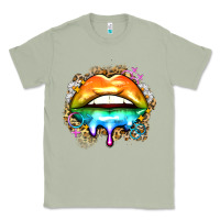 Matcha rainbow lips Classic Tee - Zillion Design Studio
