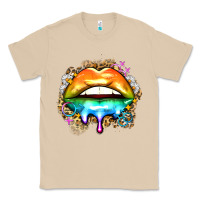 Mushroom rainbow lips Classic Tee - Zillion Design Studio