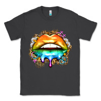 Smoke rainbow lips Classic Tee - Zillion Design Studio