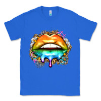 True Royal rainbow lips Classic Tee - Zillion Design Studio