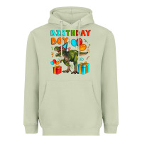 Matcha birthday boy t rex Heavyweight Hoodie - Artiststas