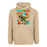 Mushroom birthday boy t rex Heavyweight Hoodie - Artiststas