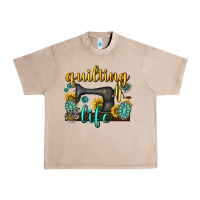 French Oak quilting life western Urban Heavy Tee - texasbilliewilder