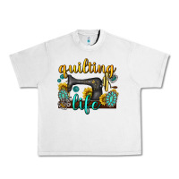 Lunar Rock quilting life western Urban Heavy Tee - texasbilliewilder