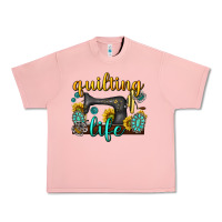 Salmon quilting life western Urban Heavy Tee - texasbilliewilder