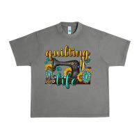 Tornado quilting life western Urban Heavy Tee - texasbilliewilder