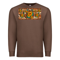 Chestnut sunflower gemstone leopard cowhide horseshoe license plate Premium Sweatshirt - Artiststas
