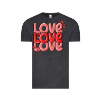Vintage Black love valentines day Vintage Tee - MaliasSmallBusiness