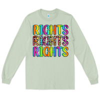 Matcha rights rights rights (pride) Long Sleeve Tee - Zillion Design Studio