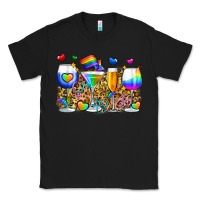 Black pride wine cups Classic Tee - Zillion Design Studio