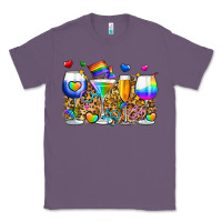 Lavender pride wine cups Classic Tee - Zillion Design Studio