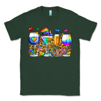Sports Green pride wine cups Classic Tee - Zillion Design Studio