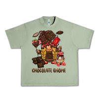 Oil Green chocolate gnome Urban Heavy Tee - BarkalooDesign