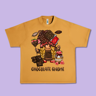 Chocolate Gnome Urban Heavy Tee Designed By Barkaloodesign