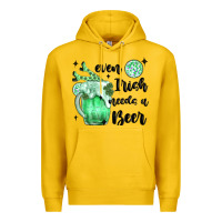 Lemon even ırısh needs a beer Premium Hoodie - MaliasSmallBusiness