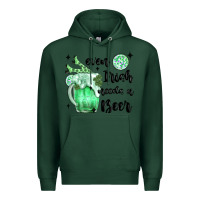 Sports Green even ırısh needs a beer Premium Hoodie - MaliasSmallBusiness