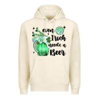 Tofu even ırısh needs a beer Premium Hoodie - MaliasSmallBusiness