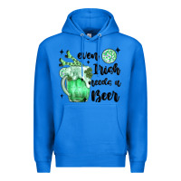 True Royal even ırısh needs a beer Premium Hoodie - MaliasSmallBusiness