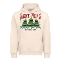 Sandshell Saint Nick's Christmas Tree Farm Urban Hoodie - MaliasSmallBusiness