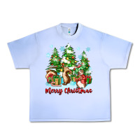Grape Ice merry christmas rabbits Urban Heavy Tee - Zillion Design Studio