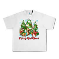 Lunar Rock merry christmas rabbits Urban Heavy Tee - Zillion Design Studio