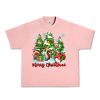 Salmon merry christmas rabbits Urban Heavy Tee - Zillion Design Studio