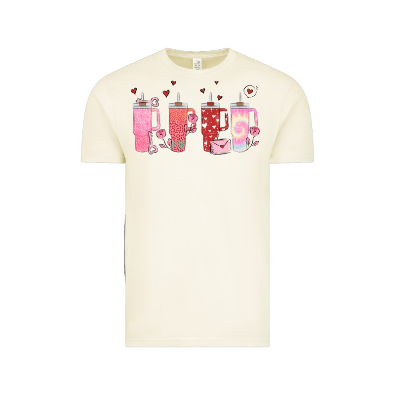 Obsessive Cup Disorder Valentines Day Vintage Tee by MaliasSmallBusiness | Teevron