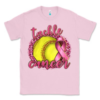 Bubblegum Pink Tackle Cancer Softball Classic Tee - texasbilliewilder