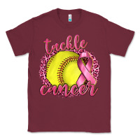 Burgundy Tackle Cancer Softball Classic Tee - texasbilliewilder