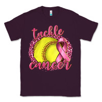 Plum Tackle Cancer Softball Classic Tee - texasbilliewilder