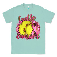 Seafoam Tackle Cancer Softball Classic Tee - texasbilliewilder
