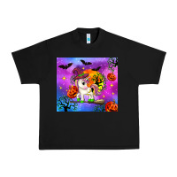 Black halloween unicorn Urban Heavy Tee - Zillion Design Studio