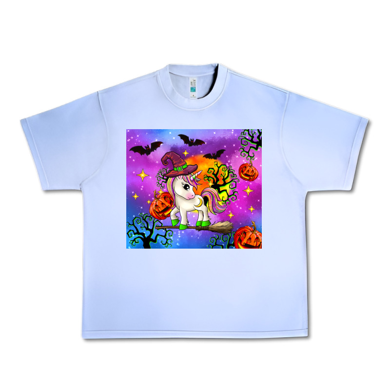 Halloween Unicorn Urban Heavy Tee by Zillion Design Studio | Teevron