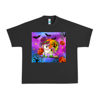 Pigment Black halloween unicorn Urban Heavy Tee - Zillion Design Studio