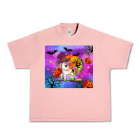Salmon halloween unicorn Urban Heavy Tee - Zillion Design Studio